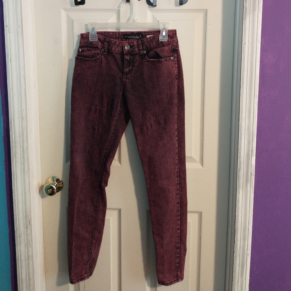 Red Lovesick Jeans